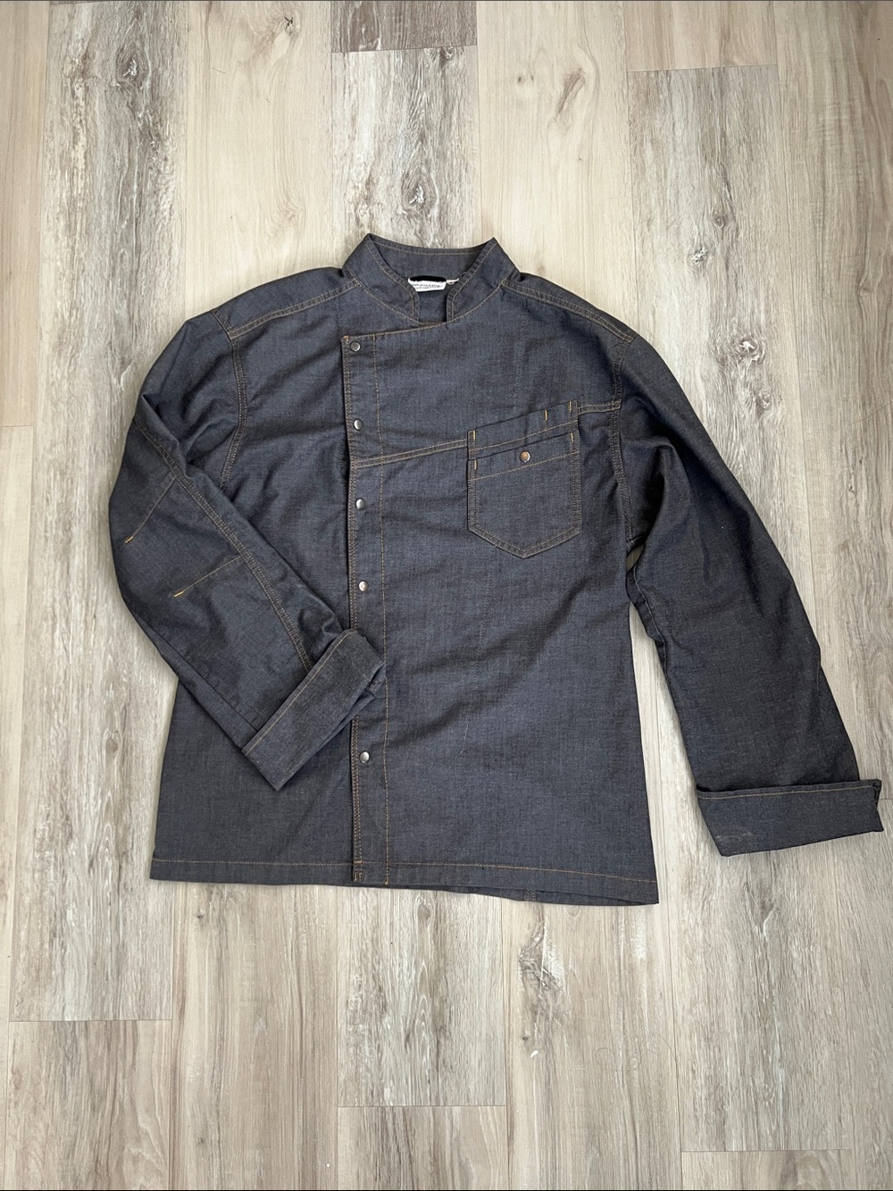 Bragard Men's Dark Denim Chef Jacket